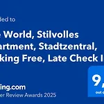 The World, Stilvolles Apartment, Stadtzentral, Parking Free, Late Check In